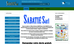 Sabatie-produits-entretien.fr thumbnail