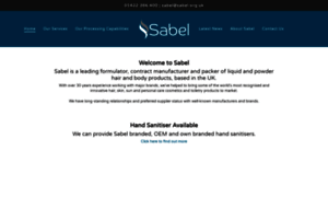 Sabel.org.uk thumbnail