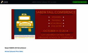 Sabewfallworkshop2014.sched.org thumbnail