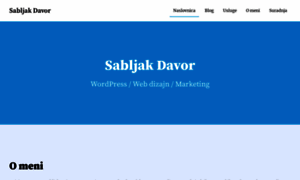 Sabljakdavor.com thumbnail