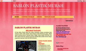 Sablonplastikmurah.blogspot.com thumbnail