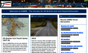 Sabre-roads.org.uk thumbnail