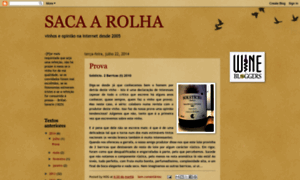 Saca-a-rolha.blogspot.com thumbnail