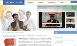 Sachinpilot.gov.in thumbnail