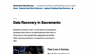 Sacramentodatarecovery.com thumbnail