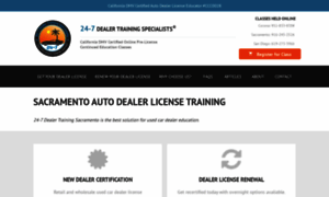 Sacramentodealertraining.com thumbnail