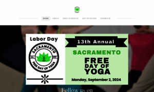 Sacramentofreedayofyoga.com thumbnail