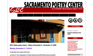 Sacramentopoetrycenter.com thumbnail