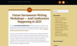 Sacramentowritingworkshop.com thumbnail