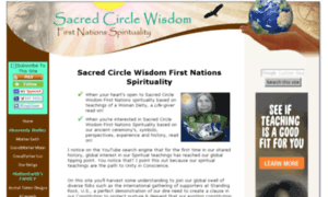 Sacred-circle-wisdom.com thumbnail