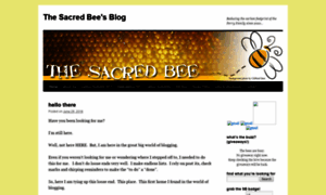 Sacredbee.wordpress.com thumbnail