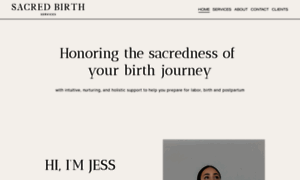 Sacredbirthservices.com thumbnail