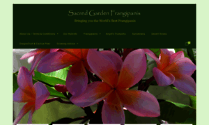 Sacredgardenfrangipanis.com thumbnail