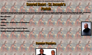 Sacredheartandstjosephsparish.com thumbnail