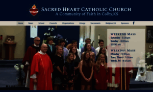 Sacredheartcolby.com thumbnail