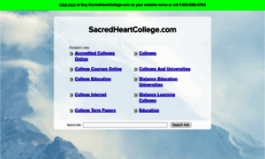 Sacredheartcollege.com thumbnail