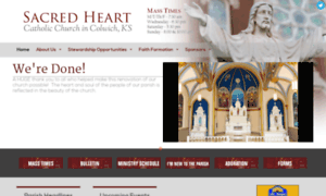 Sacredheartcolwich.org thumbnail