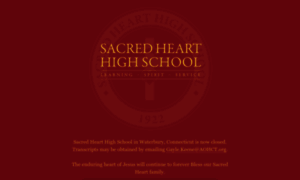 Sacredhearthighschool.org thumbnail