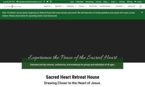 Sacredheartretreathouse.com thumbnail