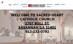 Sacredheartsavannah.org thumbnail