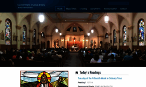 Sacredheartschurch.com thumbnail