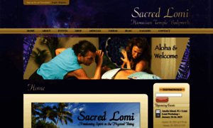 Sacredlomi.com thumbnail