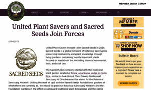 Sacredseedssanctuary.org thumbnail