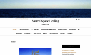 Sacredspacehealing.org thumbnail
