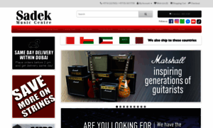 Sadekmusicshop.com thumbnail