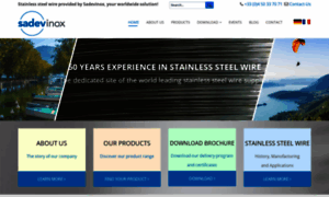 Sadev-stainless-steel.com thumbnail