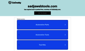 Sadjawebtools.com thumbnail