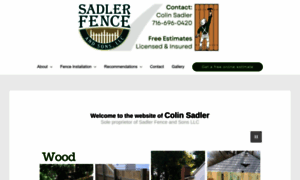 Sadlerfence.com thumbnail