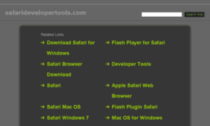 Safaridevelopertools.com thumbnail