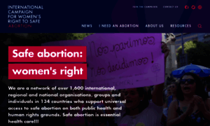 Safeabortionwomensright.org thumbnail