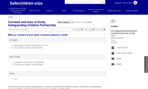 Safechildren-cios.co.uk thumbnail