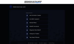 Safecleannow.com thumbnail