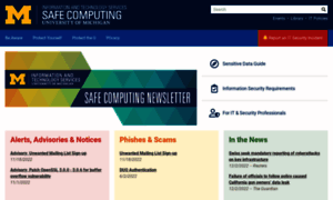 Safecomputing.umich.edu thumbnail