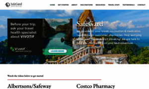 Safegardtravelmedicine.com thumbnail