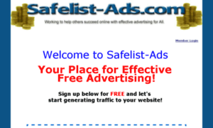 Safelist-ads.com thumbnail