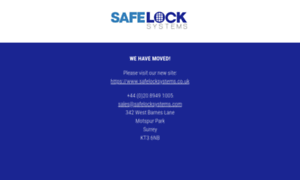 Safelocksystems.com thumbnail