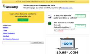 Safenetworks.info thumbnail