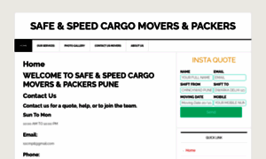 Safepackerspune.in thumbnail