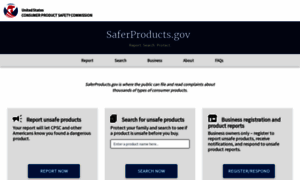 Saferproducts.gov thumbnail