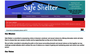 Safeshelterjamestown.org thumbnail