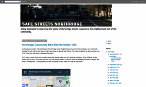 Safestreetsnorthridge.blogspot.com thumbnail