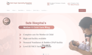 Safesuperspecialityhospitals.in thumbnail