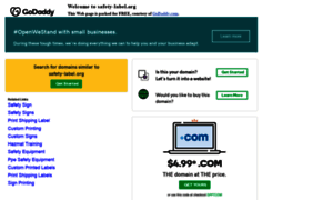 Safety-label.org thumbnail