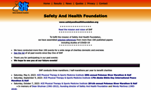 Safetyandhealthfoundation.org thumbnail