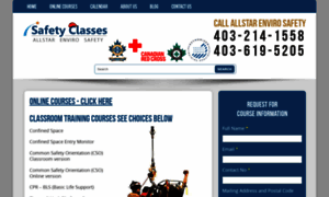 Safetyclasses.ca thumbnail