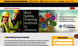 Safetycoursechennai.co.in thumbnail